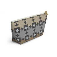 World's Fair Accessory Pouch w T-bottom in Brown
